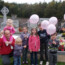 Letting 6 balloons fly for Aine’s 6th birthday