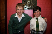 Pupils of St. Senans including Daniel Furlong, winner of All Ireland Ireland Talent Show 2011