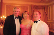 Michael Lester, Caroline and Colm at People of the Year Ball