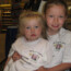Roisin and Grace bag packing in their sister’s memory