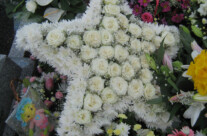 Star Wreath at Aine’s Funeral