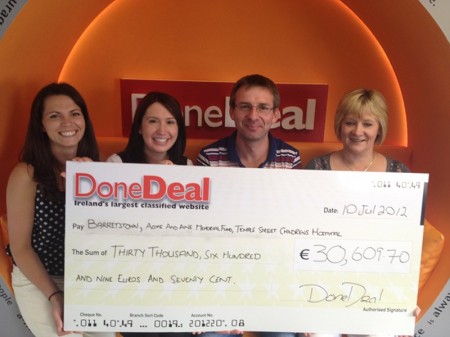 DoneDeal Cheque Presentation